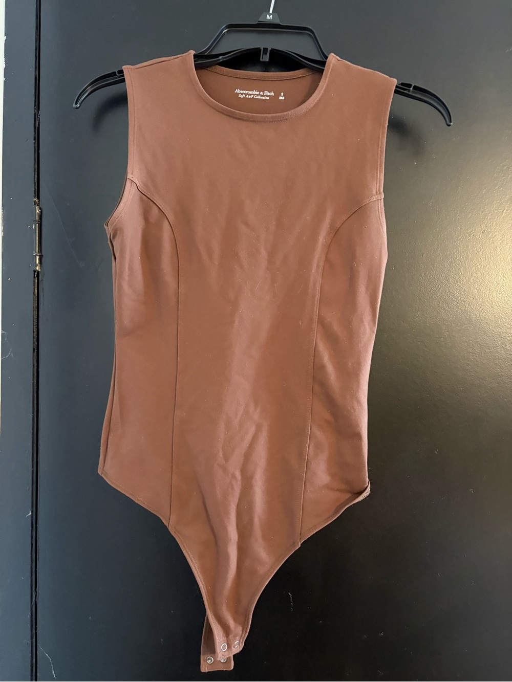 Abercrombie & Fitch Brown Sleeveless Bodysuit